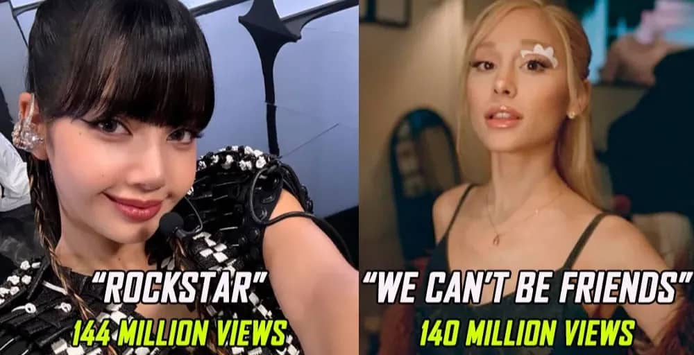 «ROCKSTAR» Lisa обійшов «We Can't Be Friends» Аріани Гранде як відео з найбільшою кількістю переглядів серед сольних виконавиць у 2024 році