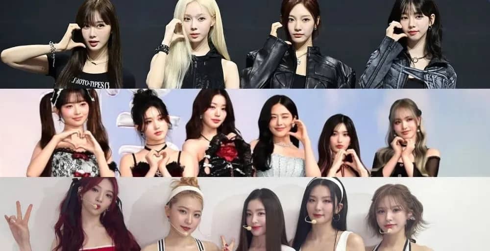 aespa, IVE, та Red Velvet очолили рейтинг дівочих груп за серпень за версією Корейського інституту корпоративної репутації